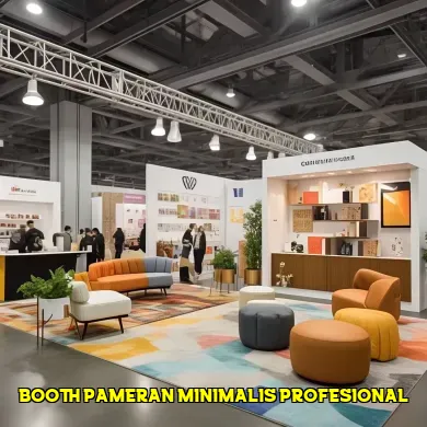 Booth Pameran Minimalis Bandung